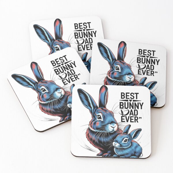 Item preview, Best Bunny Dad Ever | Adorable Rabbit Lover Design designed and sold by Best DXG .