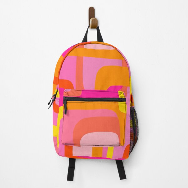 Item preview, Iconic Mid Century Modern Pattern in Pink and Orange designed and sold by Deutschic.