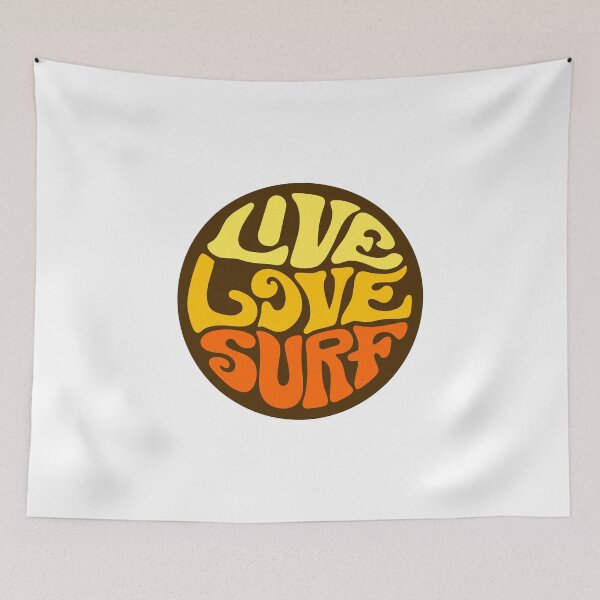 Item preview, Live Love surf designed and sold by Timegraf.