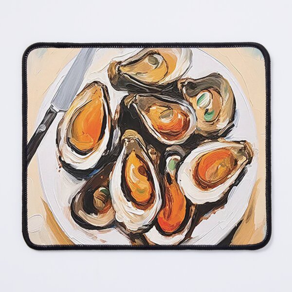 Item preview, Oysters Foody Art Totes designed and sold by Random Designs.