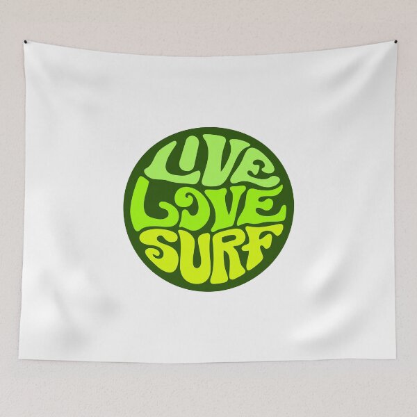 Item preview, Live Love surf designed and sold by Timegraf.
