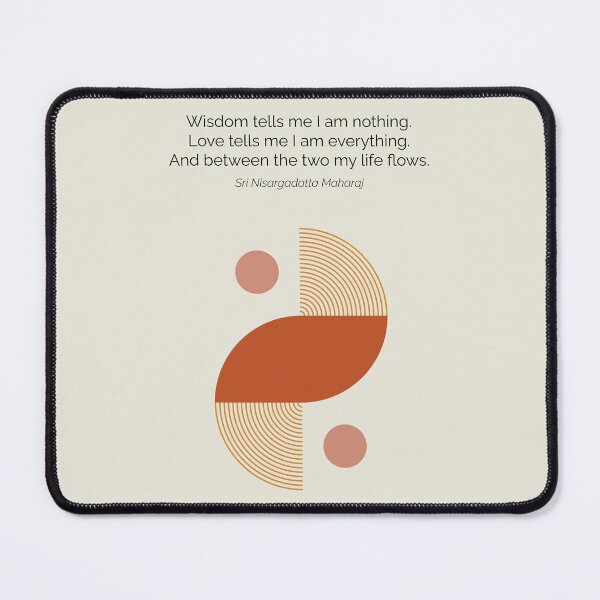 Item preview, Nisargadatta Maharaj Hindu Philosophy Quote Artwork designed and sold by kakarikihill.