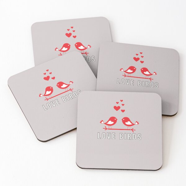 Item preview, Love Birds Design | Cute Romantic Art for Couples designed and sold by alkareem-ca.