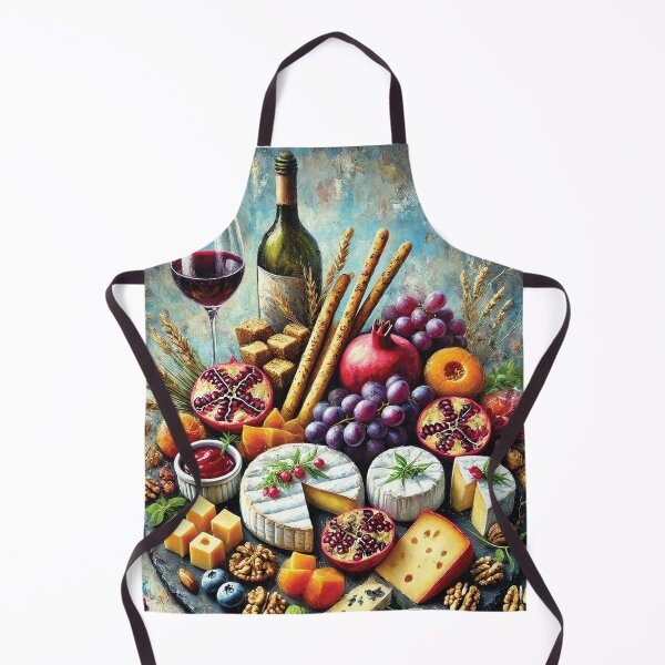 Item preview, Foody Art Apron Prints designed and sold by Random Designs.
