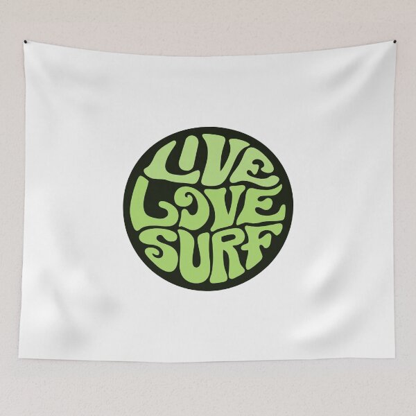 Item preview, Live Love surf designed and sold by Timegraf.