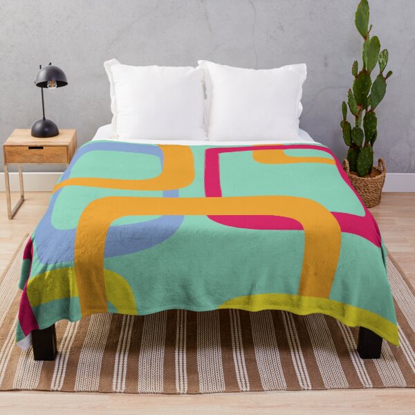 Item preview, Iconic Multicolored Mid Century Modern Pattern  designed and sold by Deutschic.