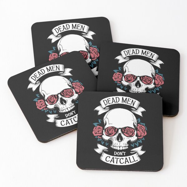 Item preview, Dead Men Don’t Catcall - Bold Feminist designed and sold by pixelated_echoes.