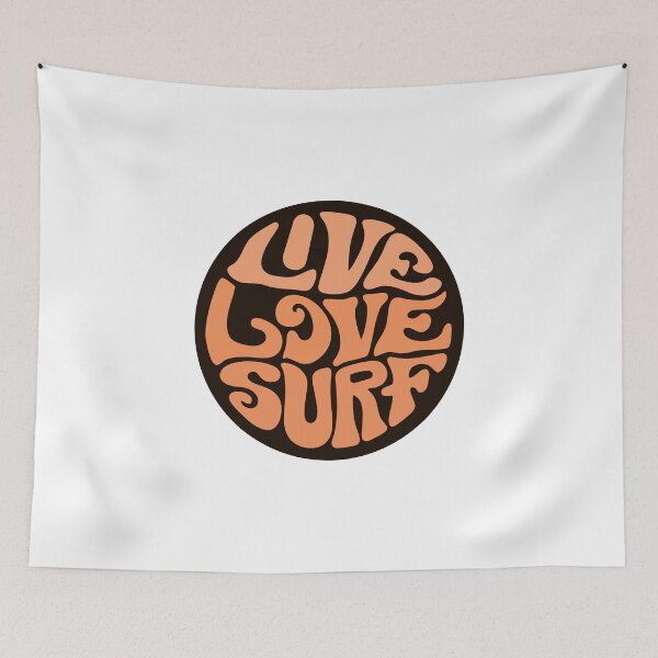 Item preview, Live Love surf designed and sold by Timegraf.