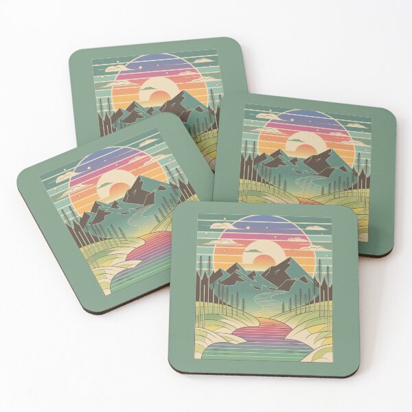 Item preview, Pastel Peaks designed and sold by DreamyGod.