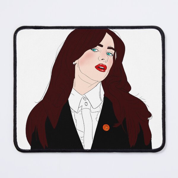 Item preview, Billie Eilish Transparent Drawing designed and sold by BRITTSTICKERSS.