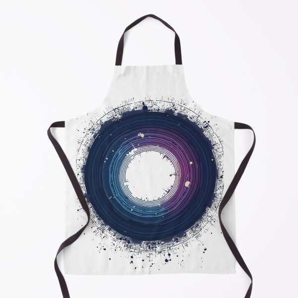 Item preview, Abstract Circular Splash Art - Modern Digital Ink Design designed and sold by VibeTCreations.