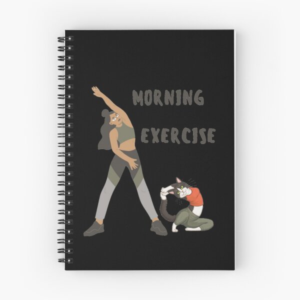 Item preview, Morning exercise_Black designed and sold by oceanisea.