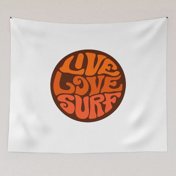 Item preview, Live Love surf designed and sold by Timegraf.