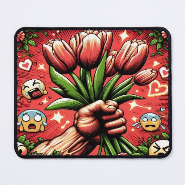 Artikel-Vorschau von Gekritzelte Muskeltulpen und Emoji-Chaos – Perfektes Geschenk, designt und verkauft von Imaginarium of Chaos falcon88 .