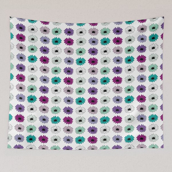 Item preview, range of blue gerbera set of 8 designed and sold by EMMonovi.