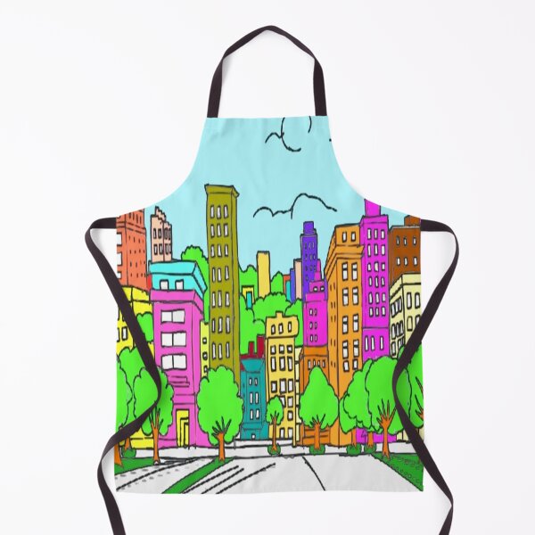 Item preview, Cidade colorida designed and sold by Marcelodesenhos.