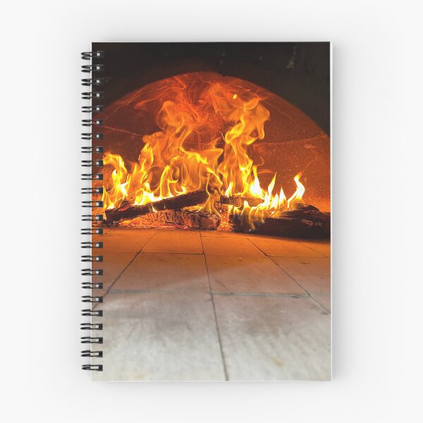 Item preview, Flames inside a wood fired pizza oven designed and sold by Xavier Russo.