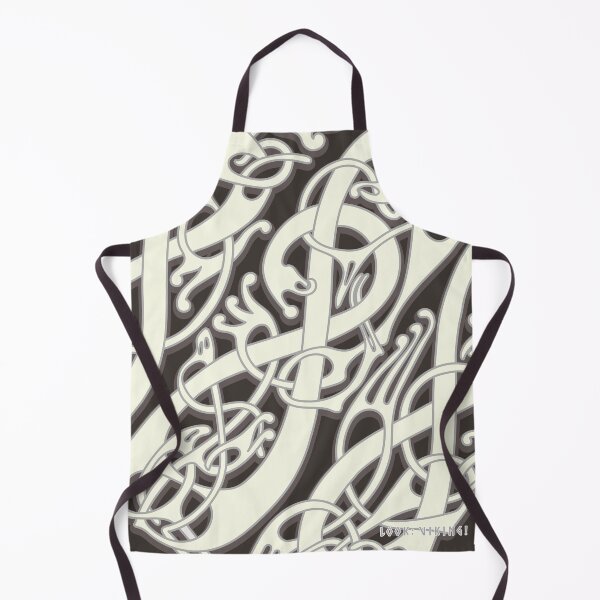 Item preview, LookViking Broa Viking Style White and Black Pattern designed and sold by lookviking.