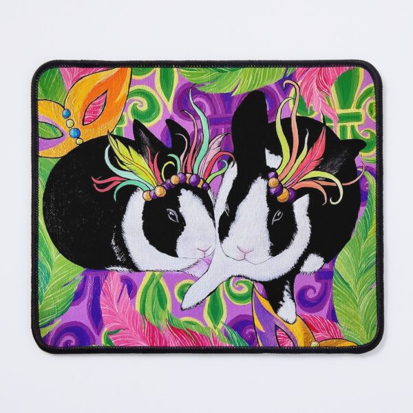 Item preview, Mardi Gras Buns designed and sold by CatPaigeCreate.