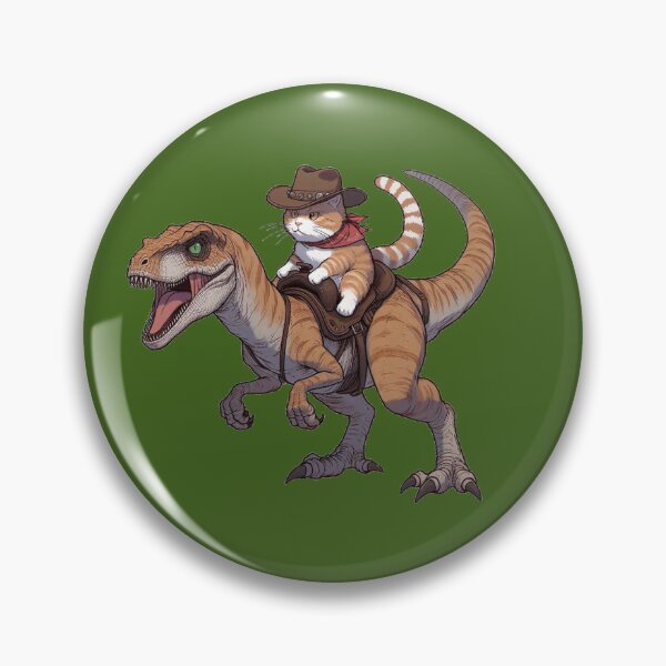Item preview, CAT RIDING VELOCIRAPTOR 2 designed and sold by Demigrancias.