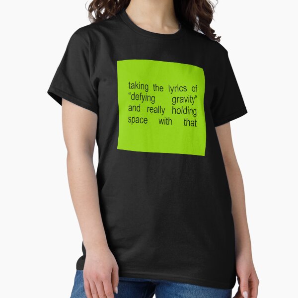 Item preview, Holding Space Defying Gravity Lyrics designed and sold by Caring Hearts.