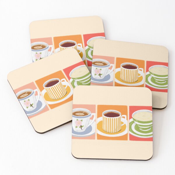 Item preview, Retro Style Coffee Illustration designed and sold by MariOyama.