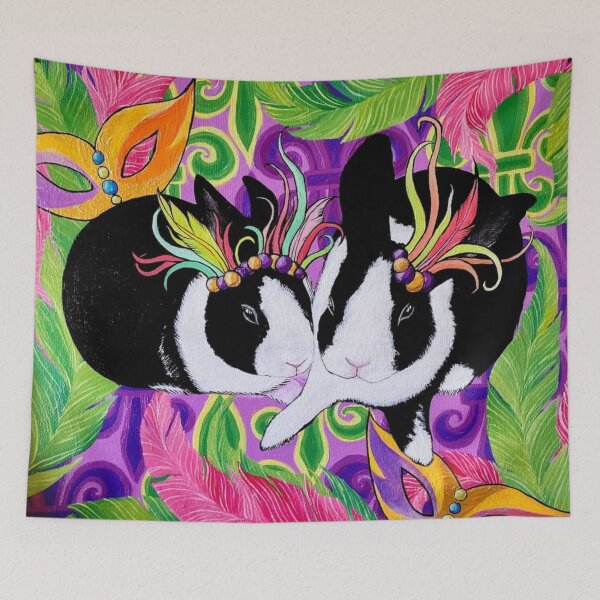 Item preview, Mardi Gras Buns designed and sold by CatPaigeCreate.