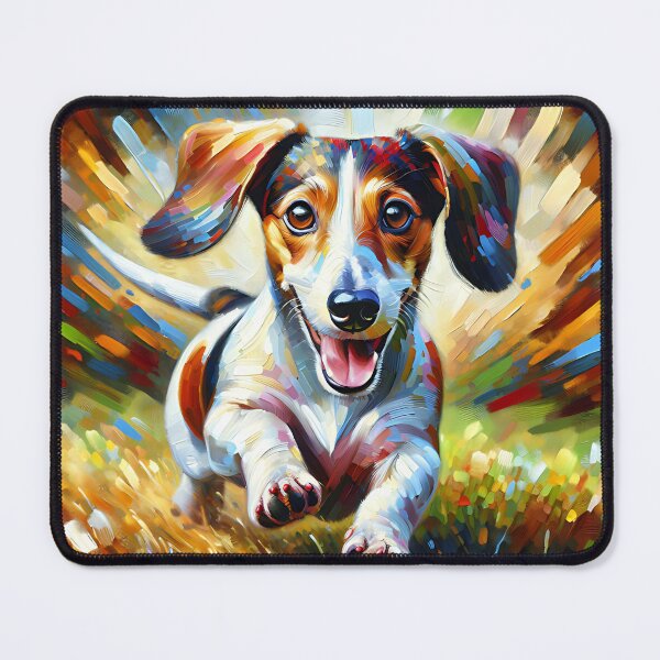 Item preview, Westphalian Dachsbracke Dog Portrait Acrylic Art Print Pet Portrait Gifts for Dog Lovers designed and sold by Puppy Puzzles Plus.