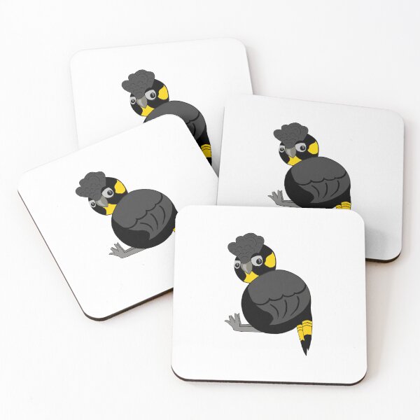 Item preview, Yellow-tailed Black Cockatoo designed and sold by annabriggsart.