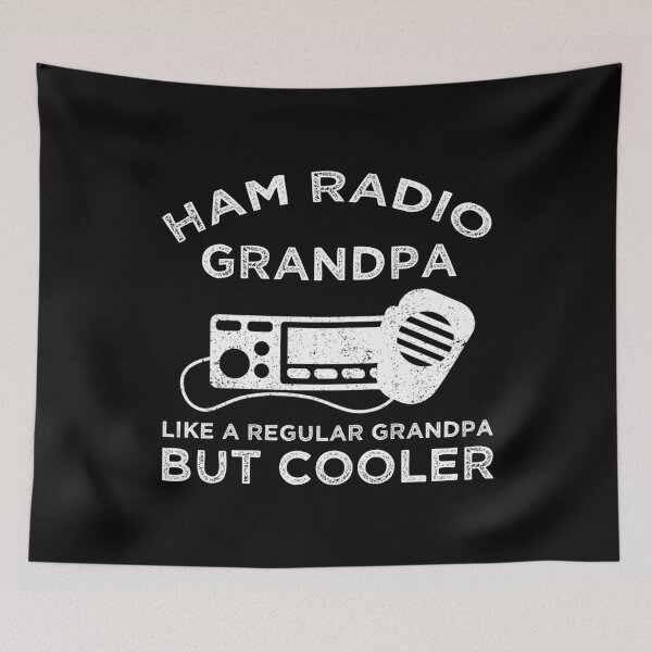Item preview, Ham Radio Grandpa - Like A Regular Grandpa But Cooler designed and sold by Cat Lady Designs.