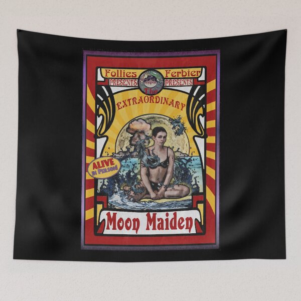 Item preview, Moon Maiden (Vintage Poster) designed and sold by torg.