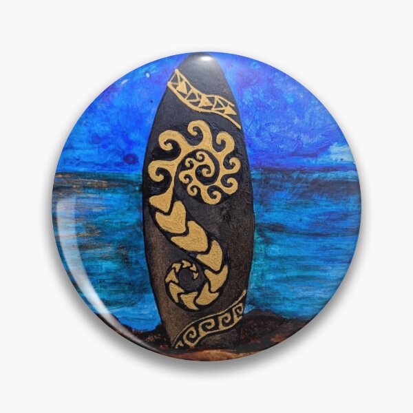 Item preview, Teahupoʻo ink painting designed and sold by Manaheitiare.