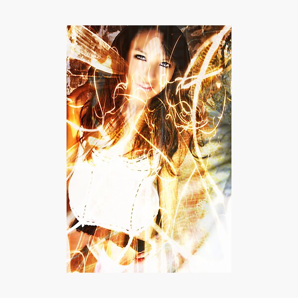 KARMA IS A COLD BITCH Photographic Print