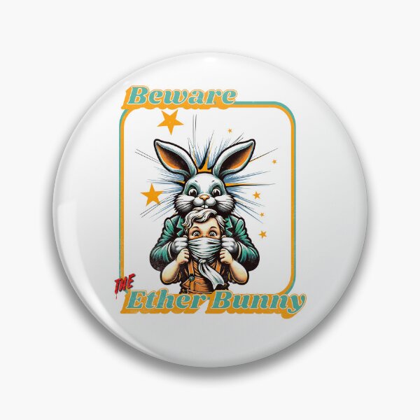 Item preview, Beware The Ether Bunny designed and sold by DarkSenseDesign.