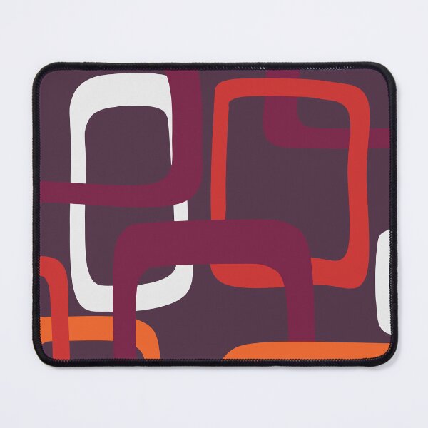 Item preview, Cozy 50S Mid Century Modern Pattern in Autumnal Colors designed and sold by Deutschic.