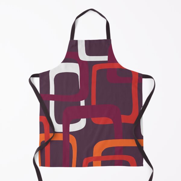 Item preview, Cozy 50S Mid Century Modern Pattern in Autumnal Colors designed and sold by Deutschic.