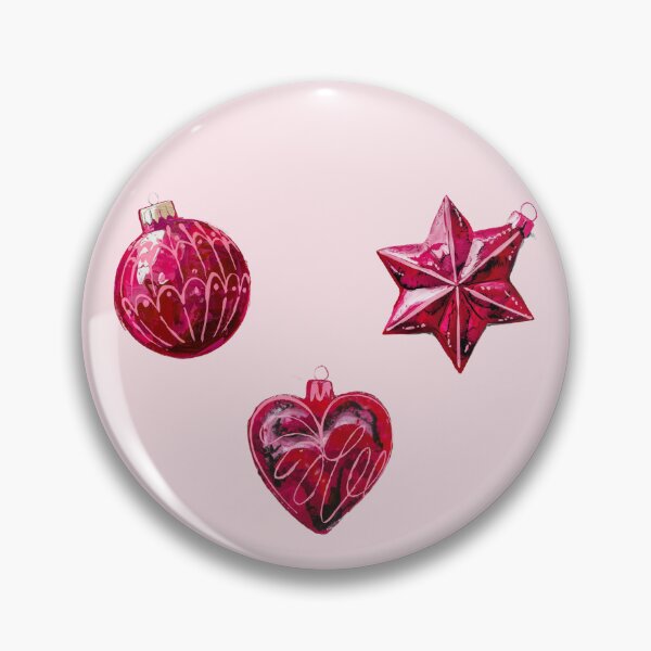 Item preview, Red ornaments set of 3 christmas ornaments designed and sold by EMMonovi.