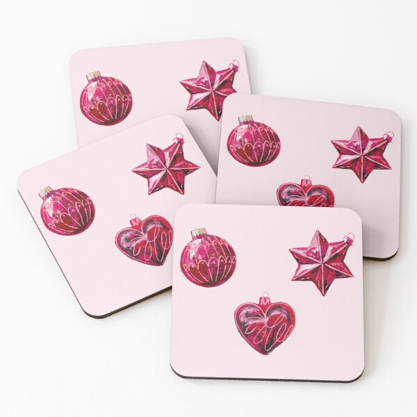 Item preview, Red ornaments set of 3 christmas ornaments designed and sold by EMMonovi.