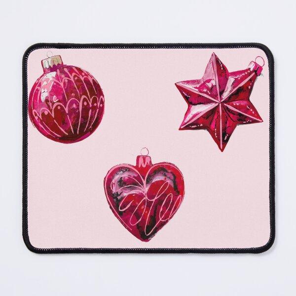 Item preview, Red ornaments set of 3 christmas ornaments designed and sold by EMMonovi.