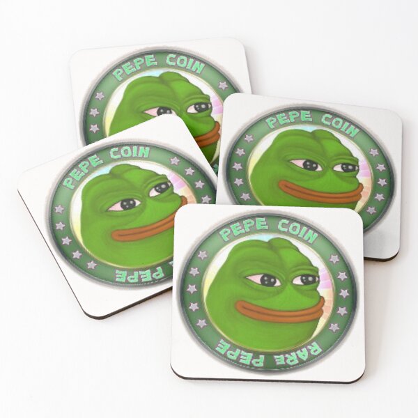 Item preview, PepeCoin Crypto Logo designed and sold by HassanDesigns.