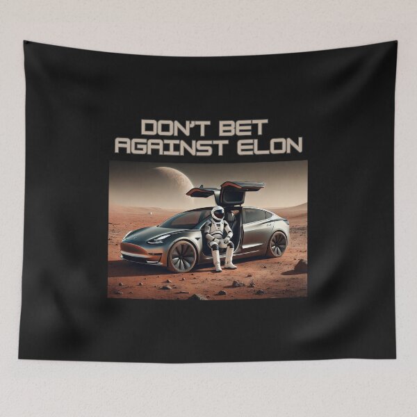 Item preview, don't bet against elon designed and sold by TEEJAMBOREE.