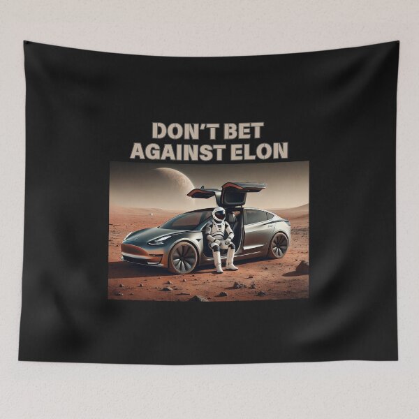 Item preview, don't bet against elon designed and sold by TEEJAMBOREE.