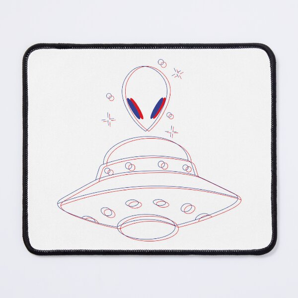 Item preview, 3D Alien & UFO designed and sold by ApathyStudios.