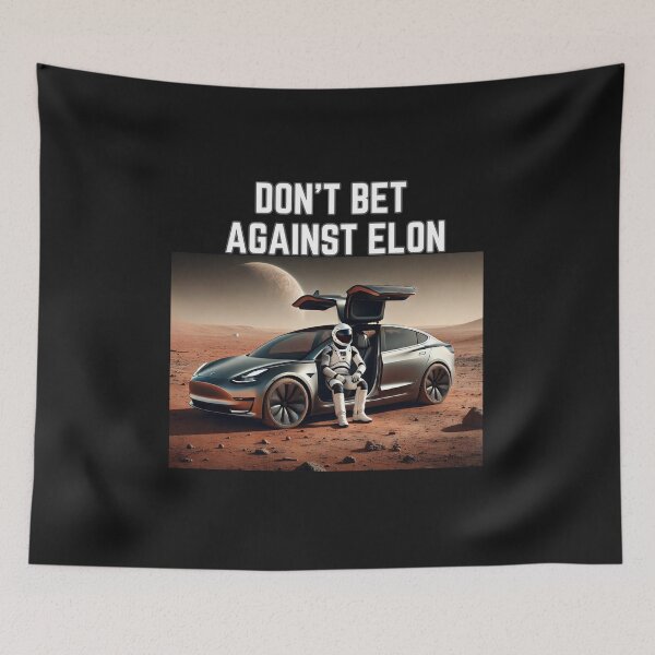 Item preview, don't bet against elon designed and sold by TEEJAMBOREE.