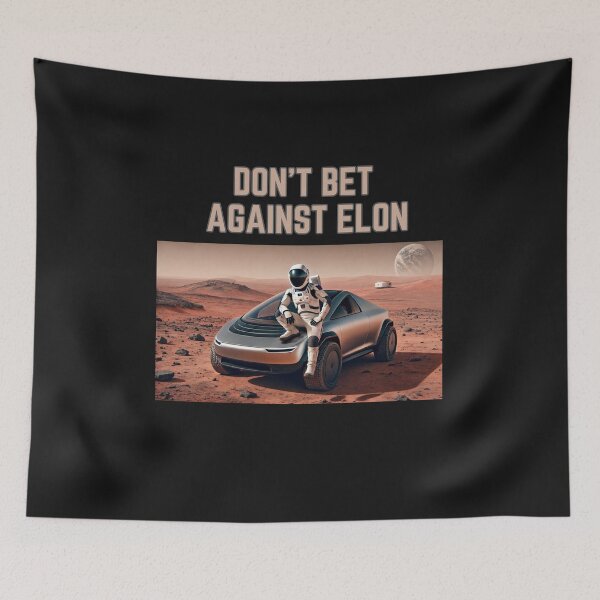 Item preview, No apuestes contra Elon designed and sold by TEEJAMBOREE.