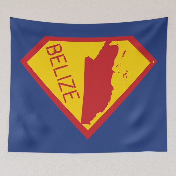 Item preview, BELIZE - Freedom Is The Superpower -  SUPERHERO design designed and sold by pelagio.