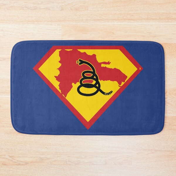 Item preview, DOMINICAN REPUBLIC - Freedom Is The Superpower - Modern Gadsden Snake Flag - Dont Tread On Me SUPERHERO design designed and sold by pelagio.