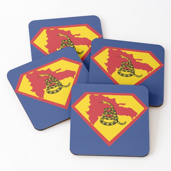 Item preview, DOMINICAN REPUBLIC - Freedom Is The Superpower -  Gadsden Snake Flag - Dont Tread On Me SUPERHERO design designed and sold by pelagio.