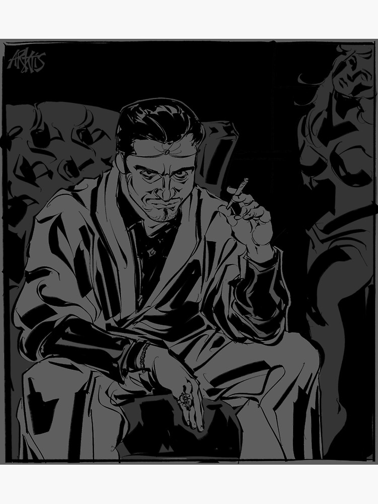 Thumbnail 3 of 3, Sticker, mike patton designed and sold by arcticlobster.