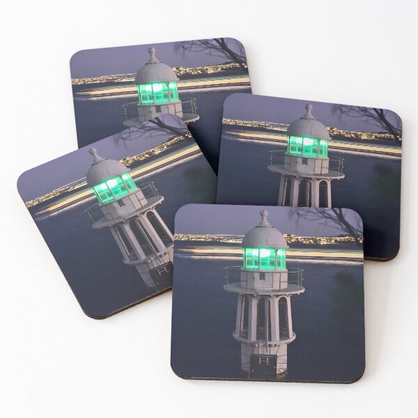 Item preview, Light Trails Behind Robertsons Point Lighthouse designed and sold by Cissa King Photography.